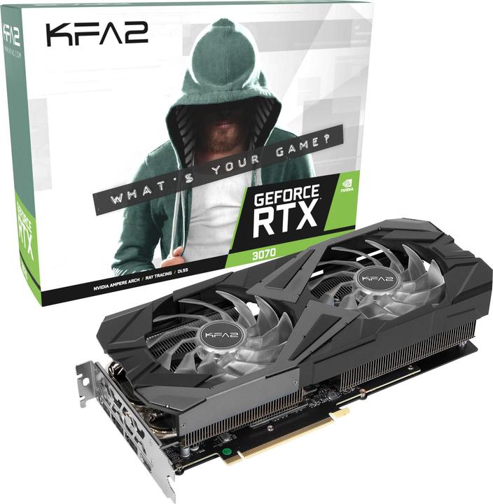 Produktbild KFA2 GeForce RTX 3070 EX LHR (8 GB)