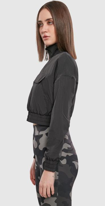 Image du produit Urban Classics Ladies Cropped Crinkle Nylon Pull Over Jacket (XXL)