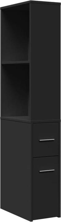 Image du produit VidaXL Armoire de salle de bain Étroite avec roulettes (22 x 41 x 135 cm)