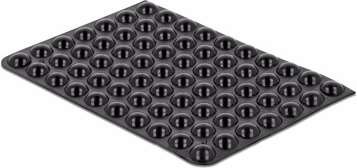 Immagine prodotto Delock piedini in gomma 8 x 3 mm tondi, autoadesivi, 70 pezzi, nero (Cursori in plastica, 70 Pezzo/i)