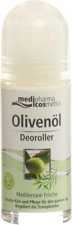 Immagine prodotto Medipharma Deodorante roll-on all'olio d'oliva freschezza mediterranea (Roll-on, 50 ml)