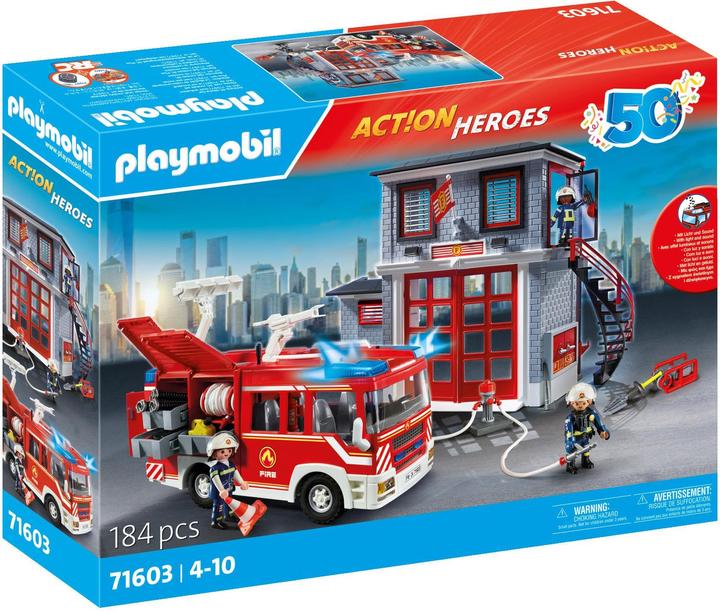 Produktbild Playmobil Feuerwehr-Megaset (71603, Playmobil City Action)