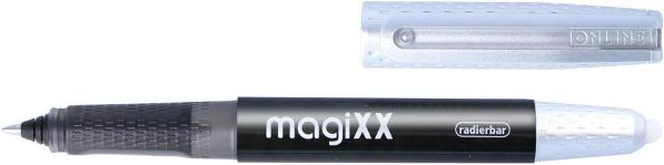 Actual product image Online Rollerball Black MagiXX 0.7mm 55000/3D erasable (Black, 1 x)