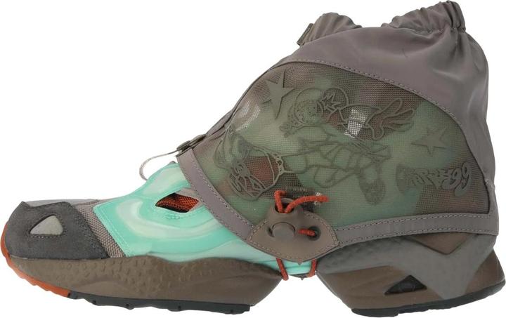 Actual product image Reebok Mens Happy99 InstaPump Fury 95 Leather Trainers (40)