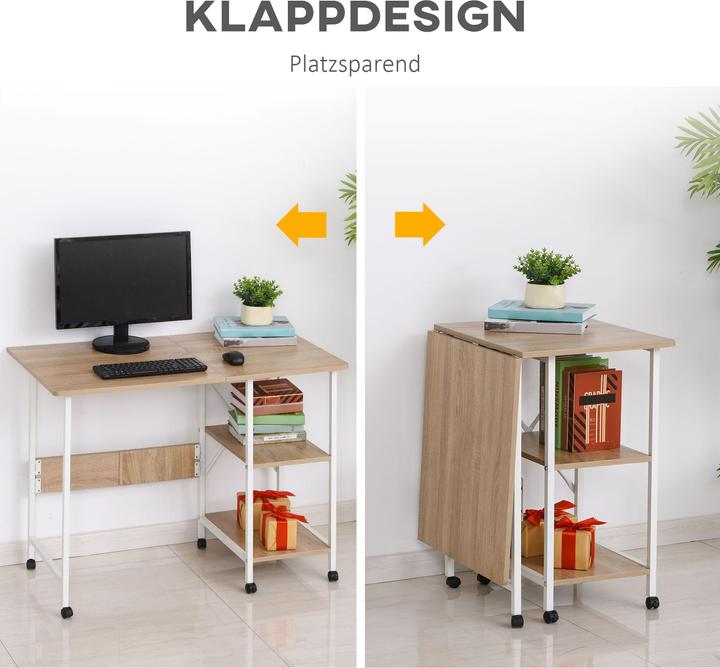 Actual product image Homcom Folding table (107 x 55 x 76 cm)