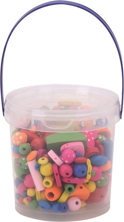 Glorex Holzperlen Mix, 180 g