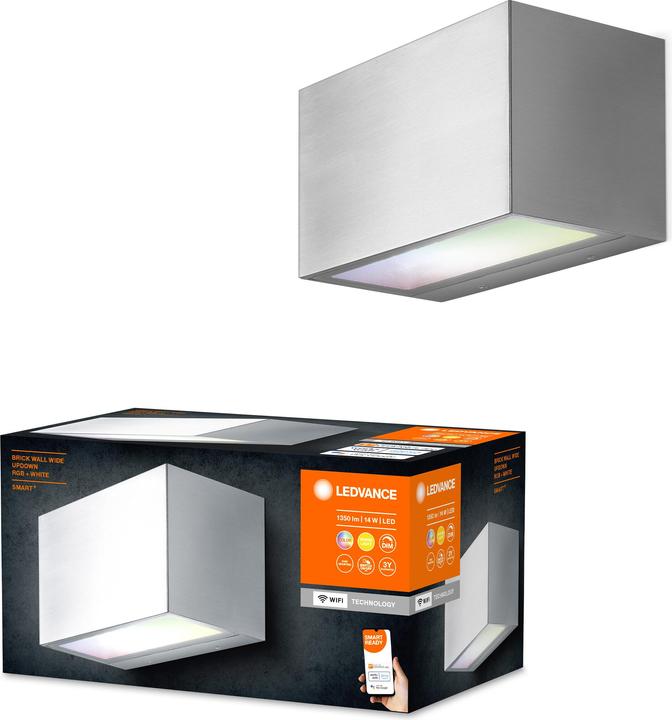 Productafbeelding Ledvance Smart Outd Wifi Brick Wide Rgbw St (600 lm, IP44)