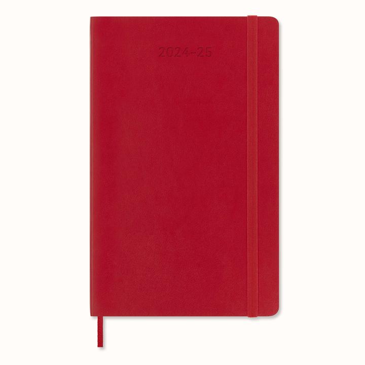 Productafbeelding Moleskine 18 maanden weekkalender 2024/2025, groot/A5, 1 week = 1 pagina, rechts gelinieerd (A5, Engels)