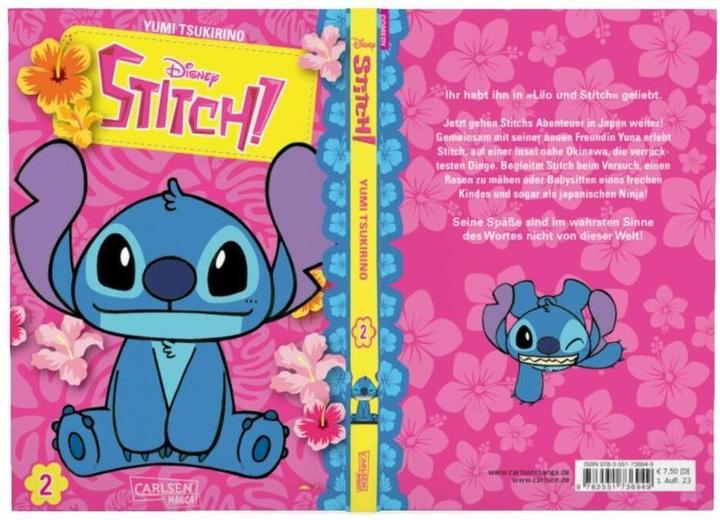Image du produit Stitch 2 (Allemand, Yumi Tsukirino, 2023)
