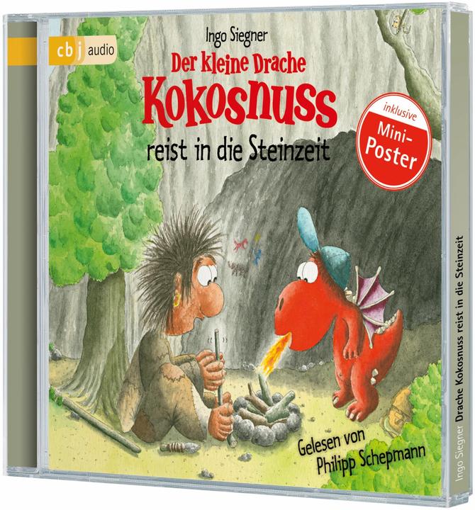 Image du produit Le petit dragon Coconut voyage à l'âge de pierre (Ingo Siegner, Philipp Schepmann, Allemand)