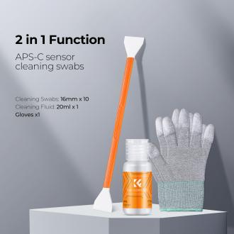 Produktbild K&F Concept 16mm Double-headed CMOS APS-C Format Sensor Cleaning Kit