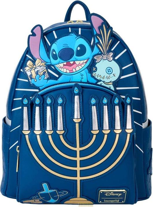 Loungefly Lilo & Stitch by Mini-Rucksack Menorah Stitch