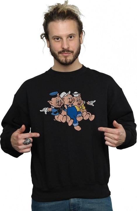 Produktbild Disney Three Little Pigs Jump Sweatshirt (S)