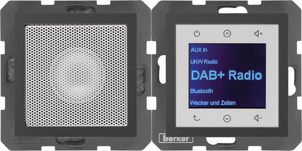 Actual product image Berker BERK Radio Touch (DAB+, VHF)