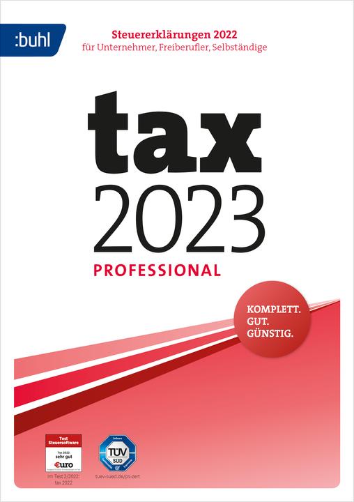 Produktbild Buhl Data Service Tax 2023 Professional (1 User, unbegrenzt)