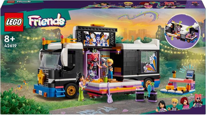 Produktbild LEGO Popstar-Tourbus (42619, LEGO Friends)