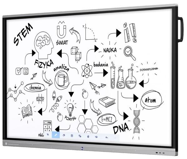 Actual product image Avtek Interactive Monitor Touchscreen 8 Connect 75 (3840 x 2160 Pixels, 75")