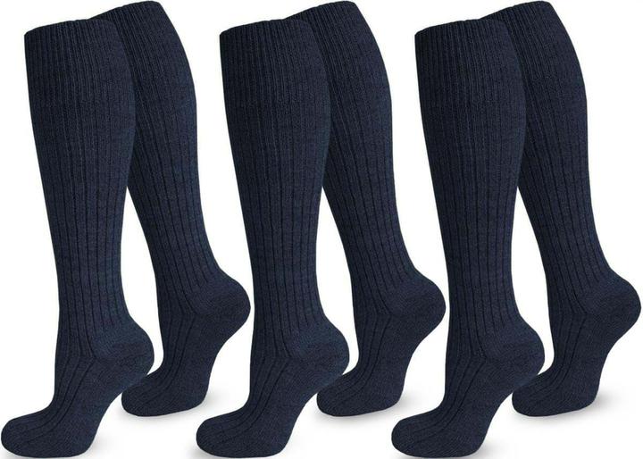 Produktbild Normani 3 Paar Outdoor-Kniestrümpfe ARMY (3er Pack, 39 - 42)
