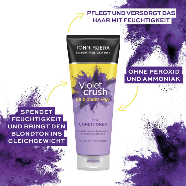 Produktbild John Frieda Sheer Blonde - Violet Crush Silber Conditioner (250 ml)