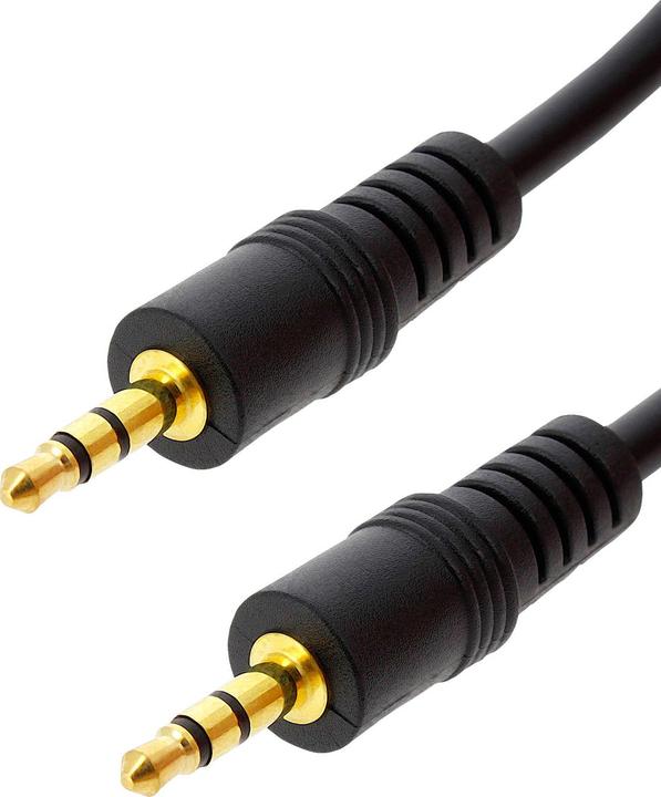 Produktbild LinQ 3.5mm Audiokabel 5m (5 m, 3.5mm Klinke (AUX))