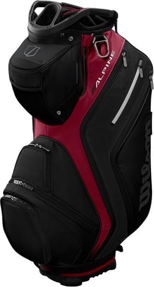 Immagine prodotto Wilson - Borsa da carrello Alpine con ricamo - Nero/Rosso
