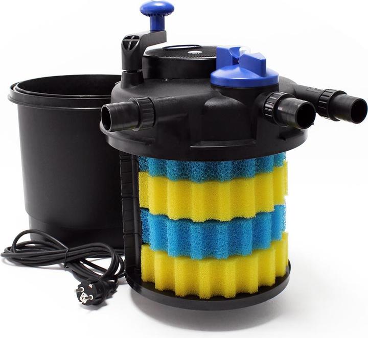 Produktbild SunSun CPF-5000 Druckteichfilter 9000 l/h / 11 W Teichdruckfilter Teichfilter