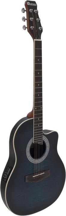 Produktbild Dimavery RB-300 Roundback (Halbakustik Gitarre, Walnuss, Ahorn, Fichte)