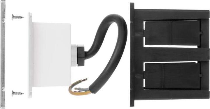 Immagine prodotto Emos Luce LED per scale - luce da incasso 80×80, 1,5W bianco caldo IP65 (65 lm)