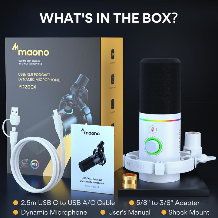 Actual product image Maono PD200x