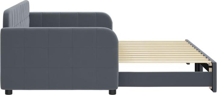 Actual product image VidaXL Tagesbett Ausziehbar Samt (2 person sofa)