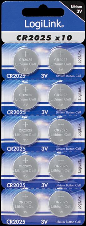Image du produit LogiLink ultra puissance (10 pcs, CR2025)