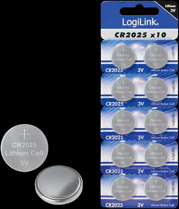 Image du produit LogiLink ultra puissance (10 pcs, CR2025)