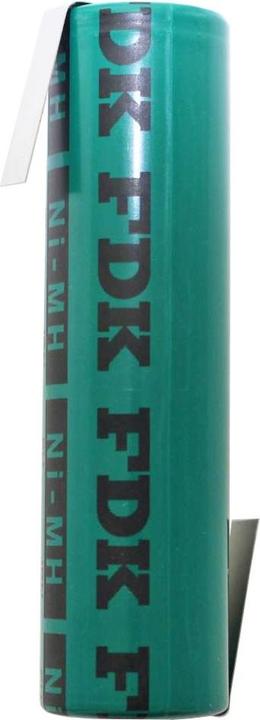 Immagine prodotto FDK Akku HR-4/3FAU mit Lötfahne Z-Form (1 pz., 4500 mAh, Batteria + Caricabatterie)
