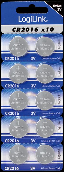 Produktbild LogiLink Ultra Power (10 Stk., CR2016)