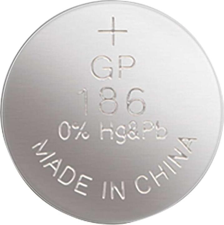 Actual product image GP Batteries GP Button cell Alkaline LR43 1.5V, 1pc (1 pcs., LR43, 70 mAh)