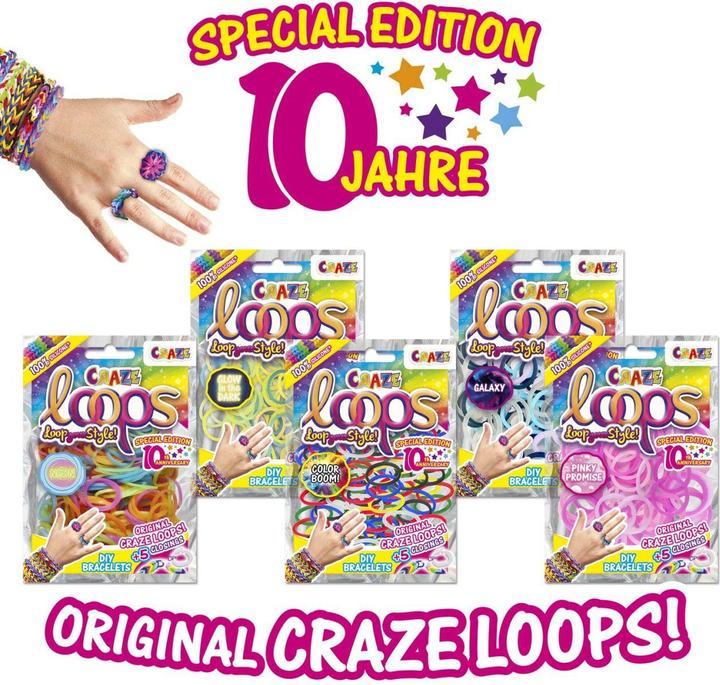 Produktbild Craze Loops - 100 Loops Bag ass.