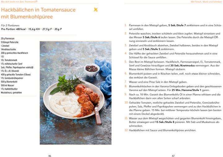 Actual product image Mix dich leicht mit dem Thermomix® (German, Veronica Pichl, 2021)