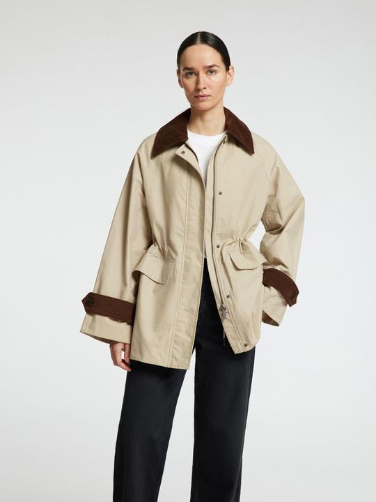Actual product image Selected Femme Coated cotton jacket (38)