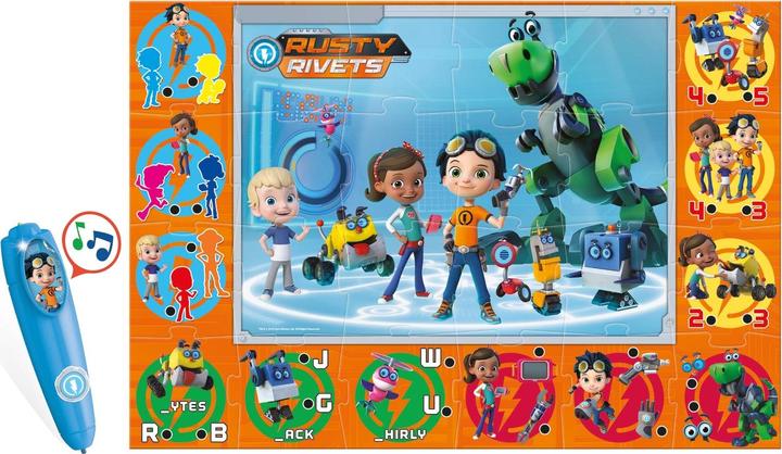 Produktbild Clementoni 61593 Rusty Rivets Giant Floor Puzzle (24 Teile)