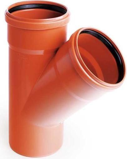 Produktbild Wavin Outdoor drainage tee, d, 110, 45*