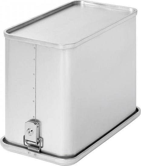 Produktbild ProPlus Aluminium Motorradkoffer mit Deckel und Zylindrischer Schloss Seite Case 36L (36 l)