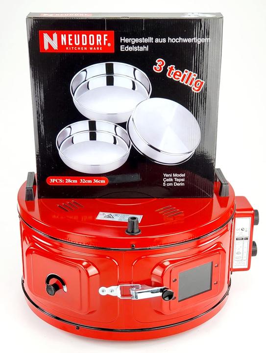 Actual product image Neudorf Mini-Backofen, Rot