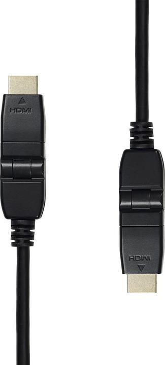 Actual product image ProXtend HDMI 2.0 360° rotatable Cable 1 m (1 m, HDMI)