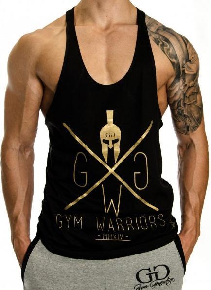 Gym Generation Warriors Stringer BLACK (L)