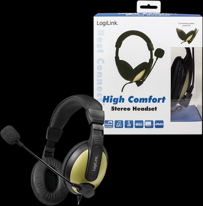Immagine prodotto LogiLink Stereo Headset (Cablato)