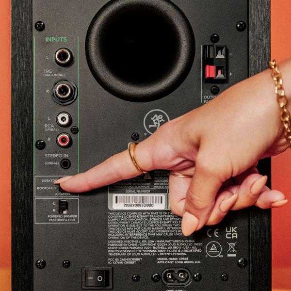 Produktbild Mackie CR5 (Pair) 5.25" Powered Studio Monitors w/ Tone Control and BT (Aktiv, Paar)