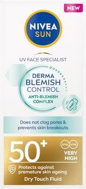 Actual product image NIVEA UV Face Specialist Derma Skin Clear (Sun cream face, SPF 50, 40 ml, 150 g)