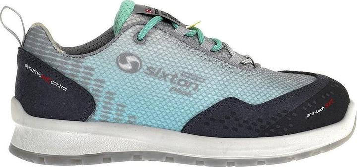 Sixton Sechton Peak Work Shoes Cima S3 ESD Green/Grau Grösse 35 (35)