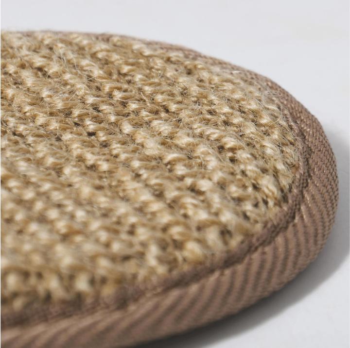 Produktbild MSV Peelingschwamm aus Jute 19.5 x 13 cm, Braun