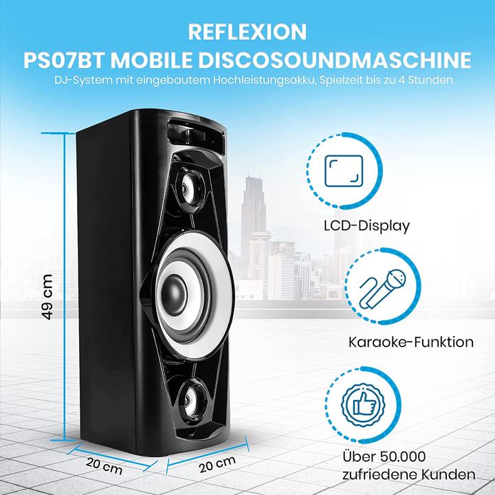 Produktbild Reflexion Ps07bt (FM, PLL, Bluetooth)